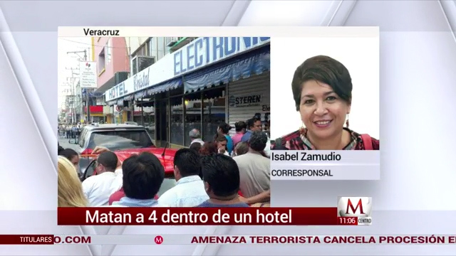 Matan a cuatro dentro de un hotel en Poza Rica