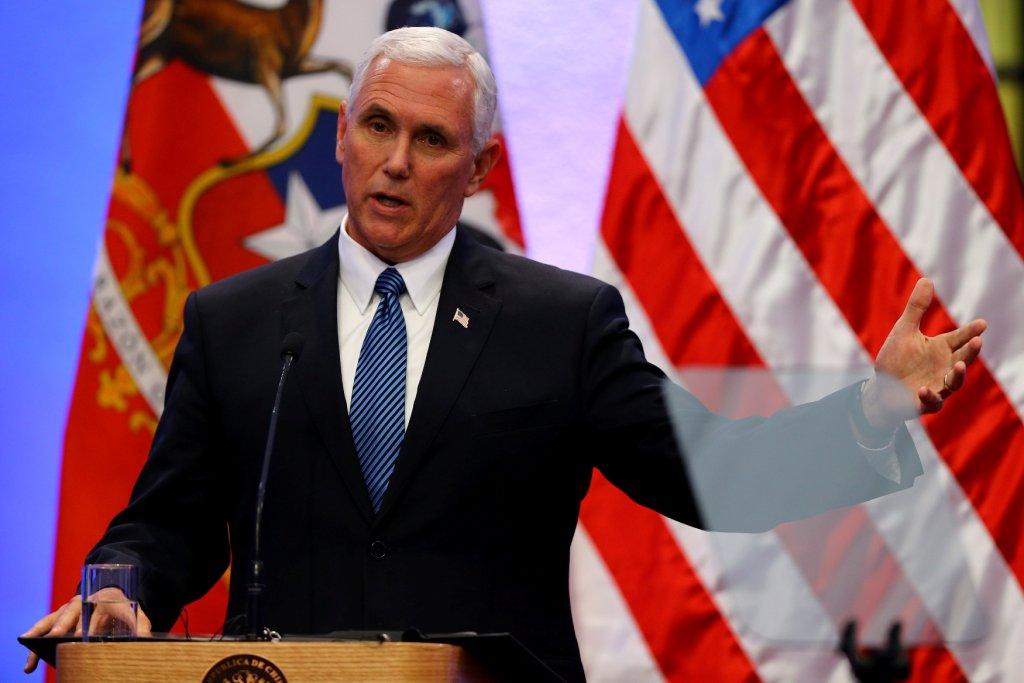 El vicepresidente de Estados Unidos, Mike Pence. 