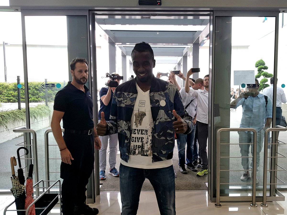 Matuidi antes de sus pruebas físicas