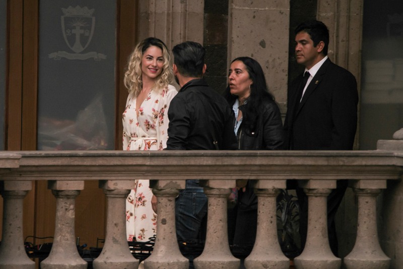 Bárbara Mori inició grabaciones para la película 'El Complot Mongol'. 