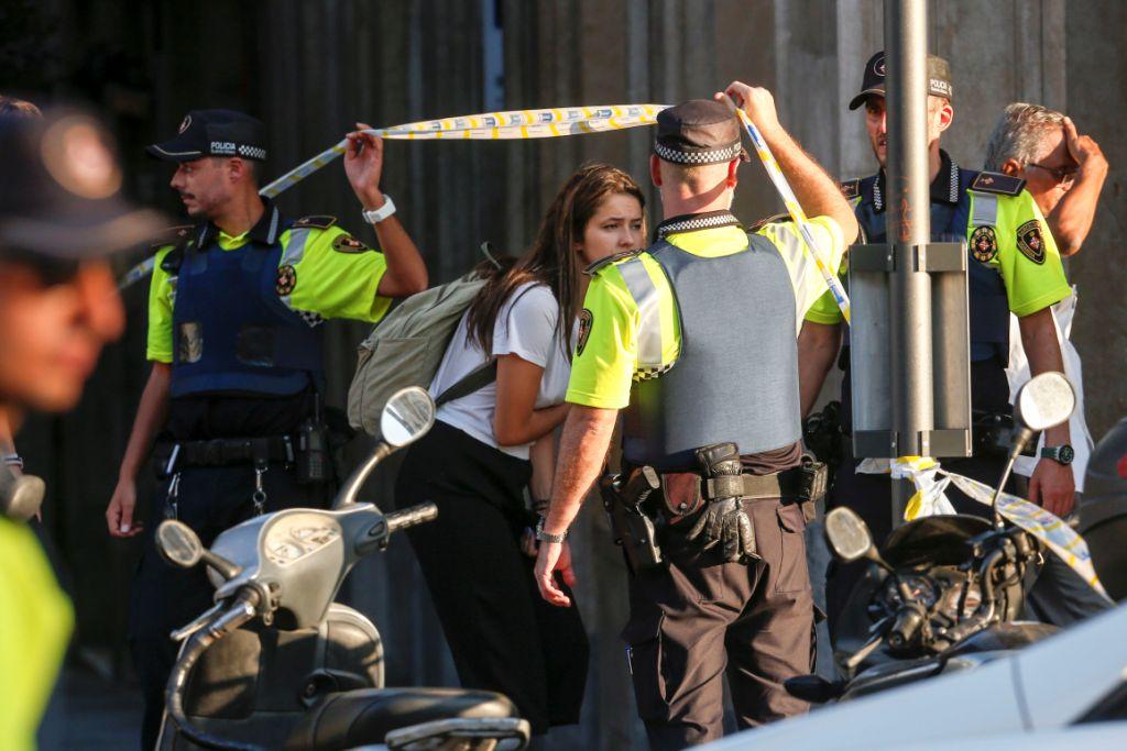 El conductor de una furgoneta embistió a las personas que se encontraban en Las Ramblas, en Barcelona.