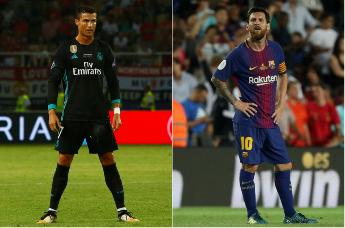 Cristiano Ronaldo y Lionel Messi