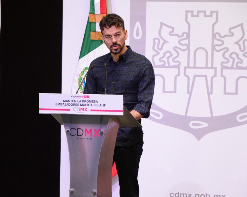 Juan Manuel Torre Blanca se suma a la campaña contra el VIH Sida “Mantén la promesa”.