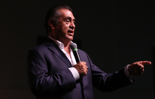 El gobernador de Nuevo León, Jaime Rodríguez Calderón.