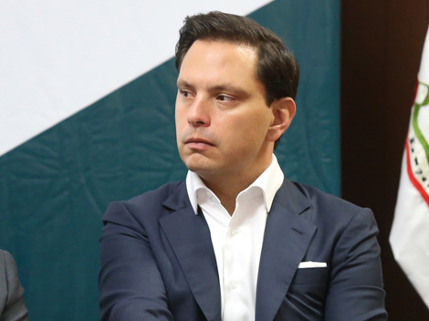 El titular de la Procuraduría de Justicia de Nuevo León, Bernardo González. 