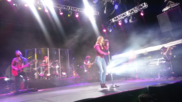 Paty Cantú en la Laguna del Carpintero.