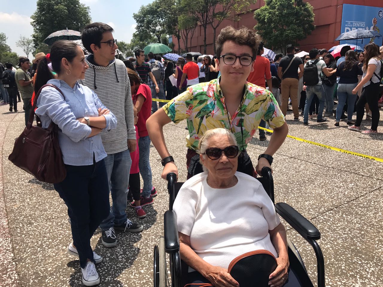 La familia Wilson vive en Maryland y pudo ver el eclipse en México, pues en EU tendría que haber viajado a Carolina del Sur para verlo