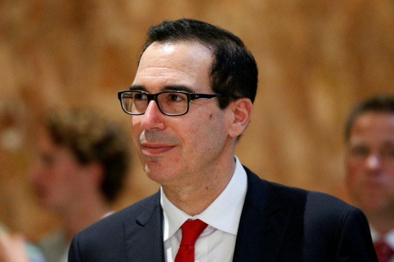 Steven Mnuchin, secretario del Tesoro de EU.