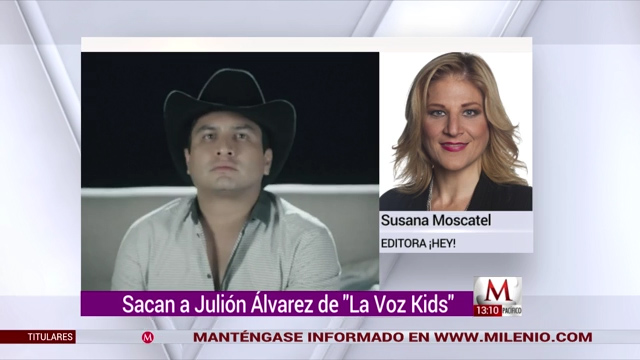 Televisa saca a Julión Álvarez de 'La Voz Kids'