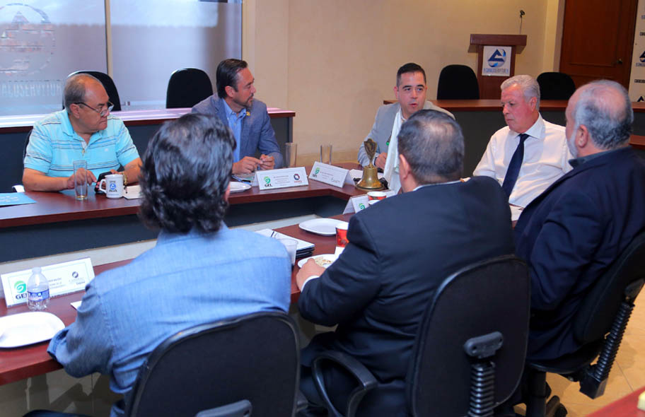 El Grupo Empresarial Lagunero se reunió con el alcalde electo de Torreón, Jorge Zermeño. 