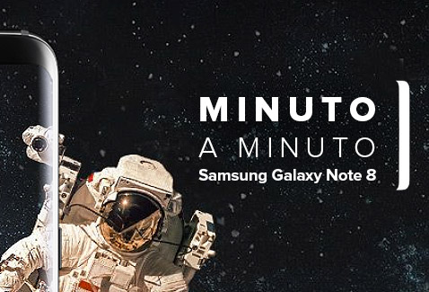 Sigue el minuto a minuto de la presentación del nuevo Galaxy Note 8. 