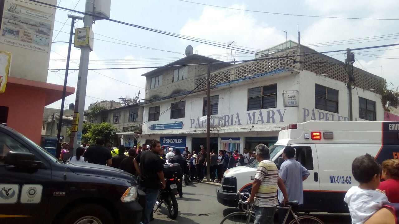Un bebé resultó ileso y está en manos de la policía.
