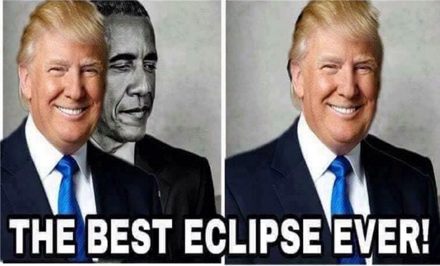 Esta mañana el mismo presidente Trump le dio retuit a la imagen que ya cuenta con 8 mil 700 retuits y 23 mil likes. 
