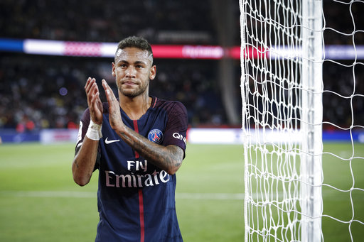 Neymar Júnior, delantero brasileño del Paris Saint-Germain.