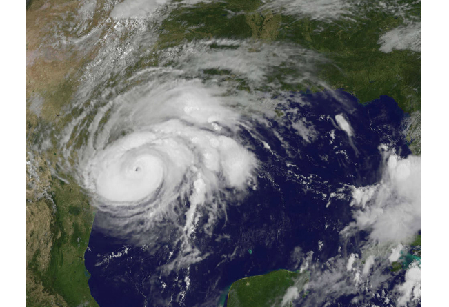 El huracán 'Harvey' ya es categoría 2.