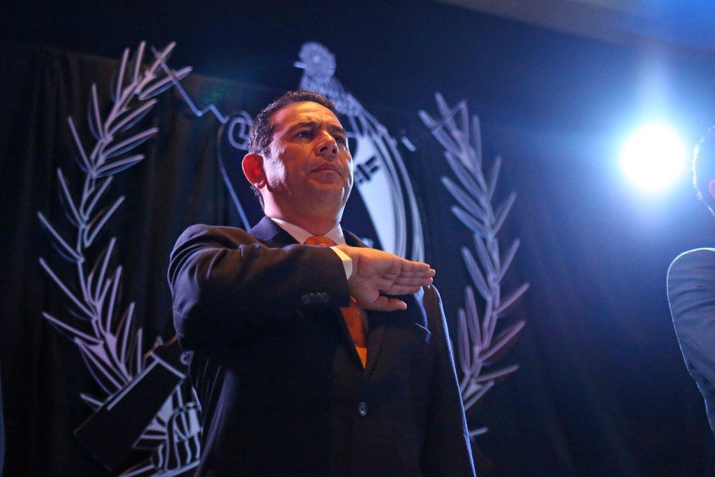 El presidente de Guatemala, Jimmy Morales.