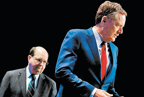 Lighthizer, durante la ronda de diálogo sobre el tratado. 