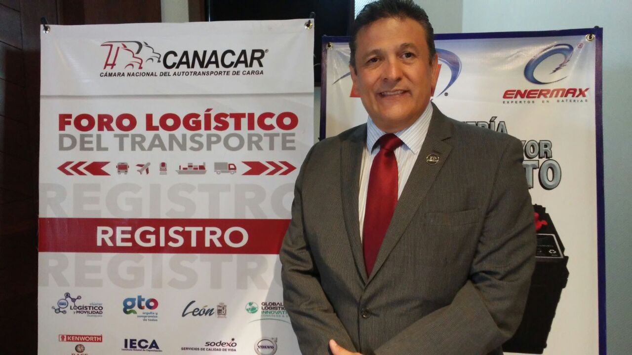 Presidente del clúster Logístico y de Movilidad de Guanajuato, Enrique González Muñoz. 
