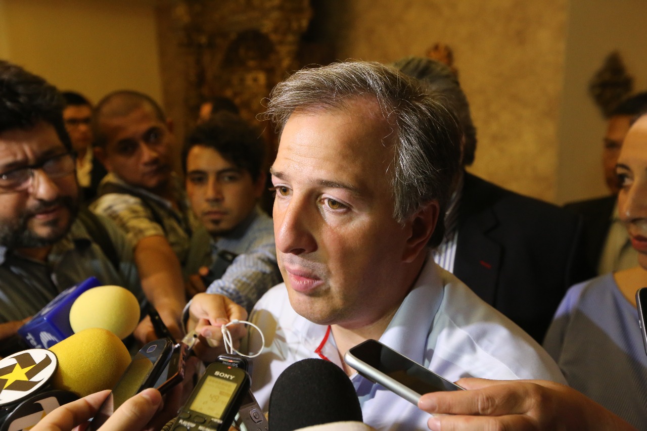 El secretario de Hacienda y Crédito Público (SHCP), José Antonio Meade. 