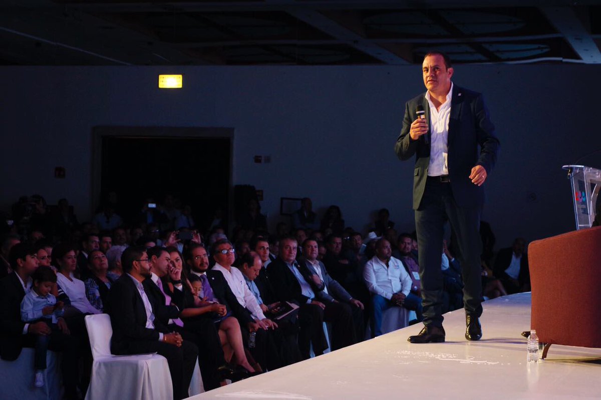 El alcalde de Cuernavaca, Cuauhtémoc Blanco, aceptó ser el candidato de Encuentro Social al gobierno de Morelos.