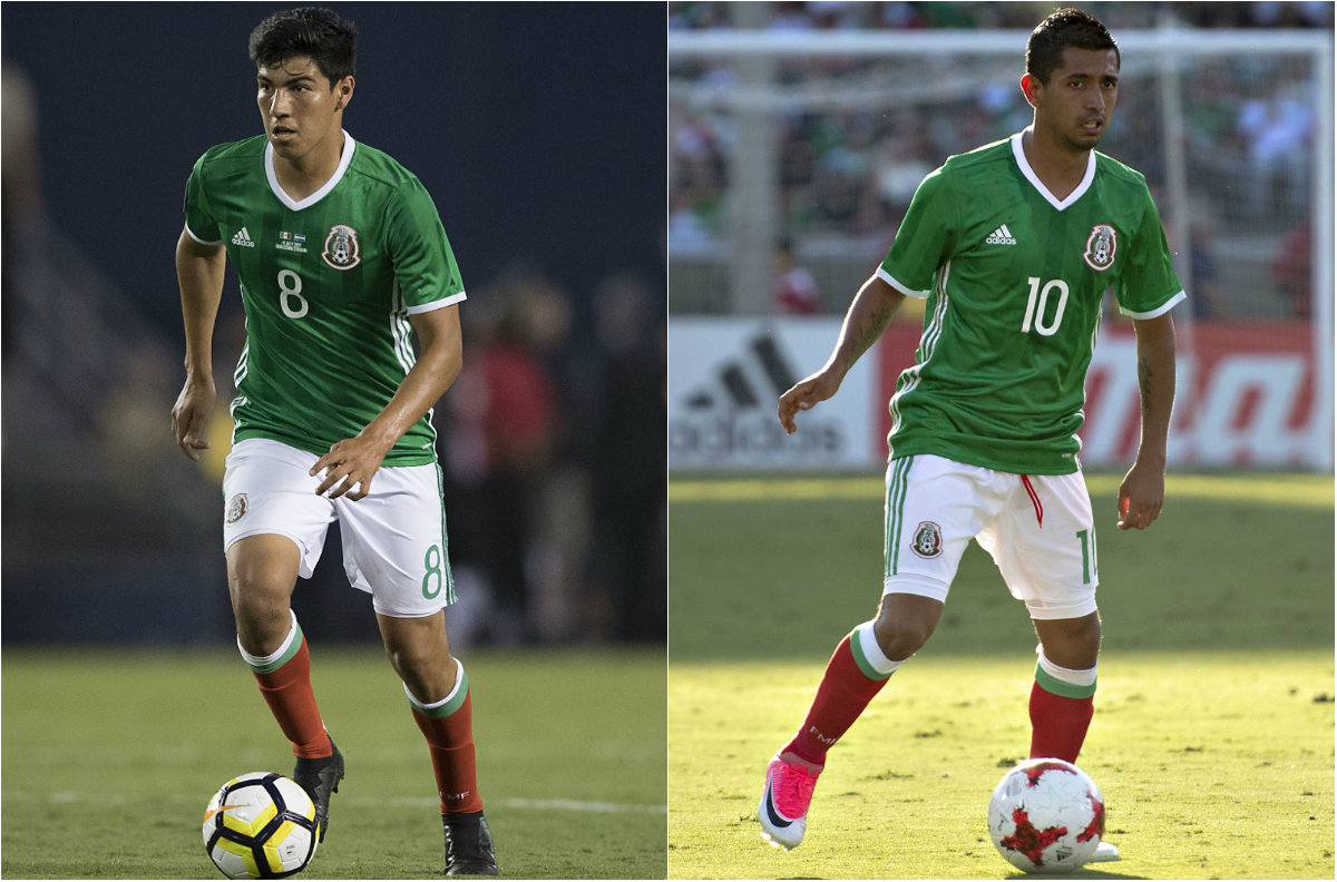 Erick Gutiérrez y Elías Hernández