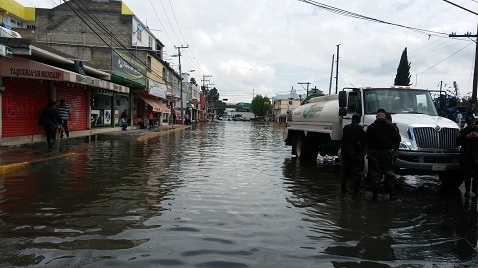 Cada que llueve es lo mismo. 