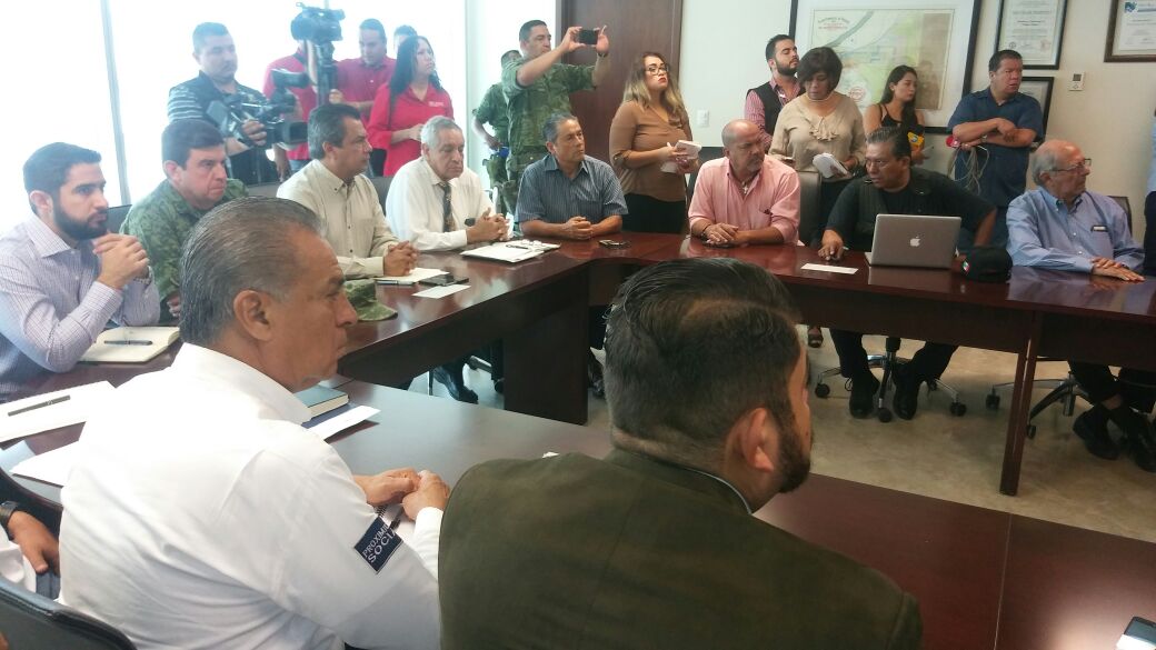 Reunión de directivos de la Feria con autoridades del Ayuntamiento de Torreón.
