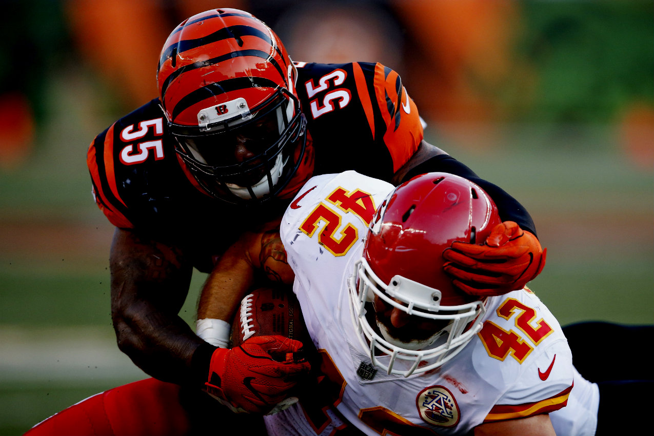 Vontaze Burfict, linebacker de Cincinnati