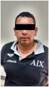 Detienen a Marco Antonio "N", por su probable participación en el delito de secuestro.