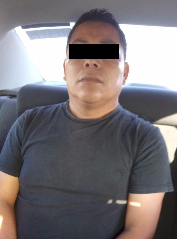 José Guadalupe Blanco Martínez, de 39 años de edad, fue detenido en el municipio de García.