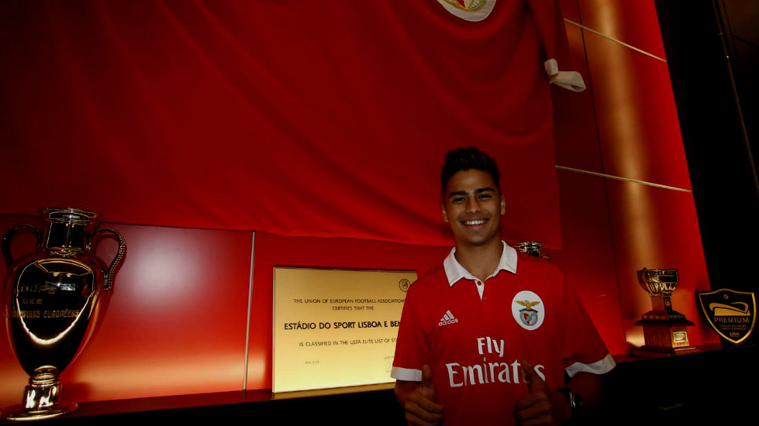 Paolo Medina, nuevo jugador del Benfica
