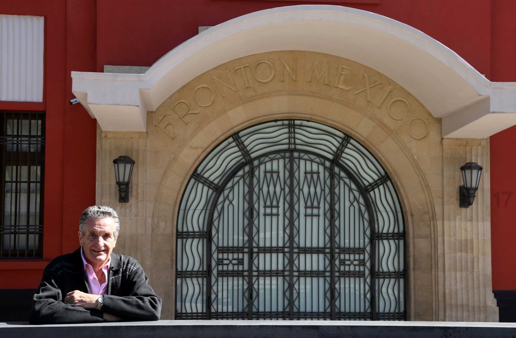 Pedro Andrinúa, intendente del Frontón México