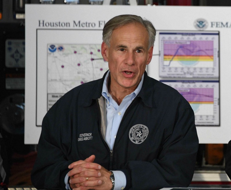 Greg Abbott, gobernador de Texas.