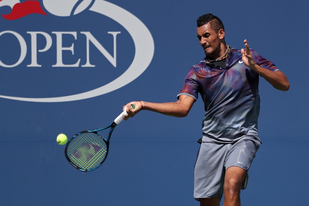 Nick Kyrgios se despidió del US Open 2017