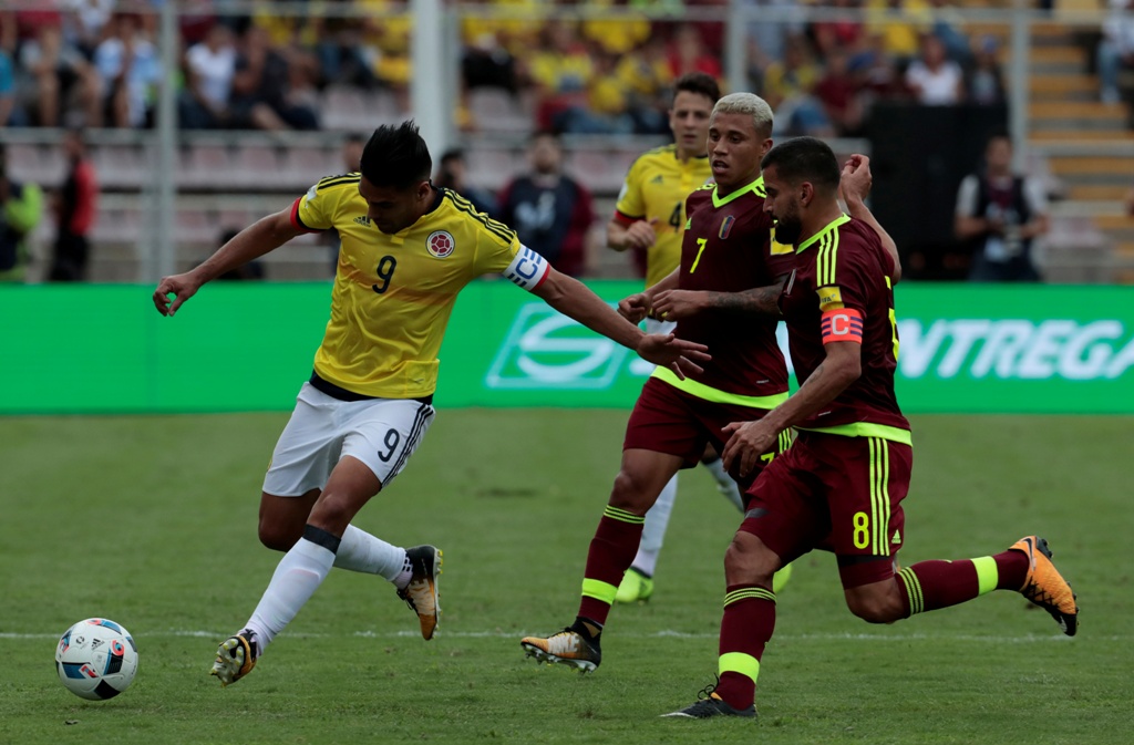 Colombia no pasó del 0-0 ante Venezuela 