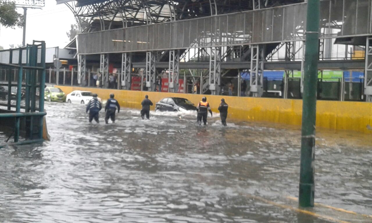 ¿Qué calles están inundadas en la CdMx?- Grupo Milenio