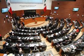El pleno del Senado. 