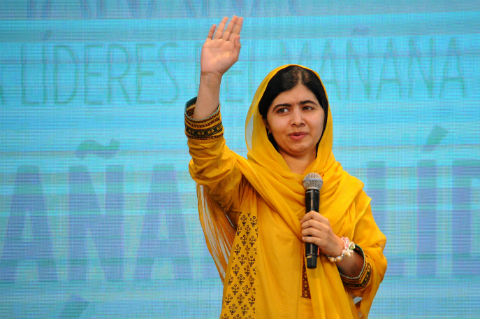 Malala visitó por primera vez México. Habló ante más de dos mil 800 personas en una universidad privada del poniente de la ciudad. 
