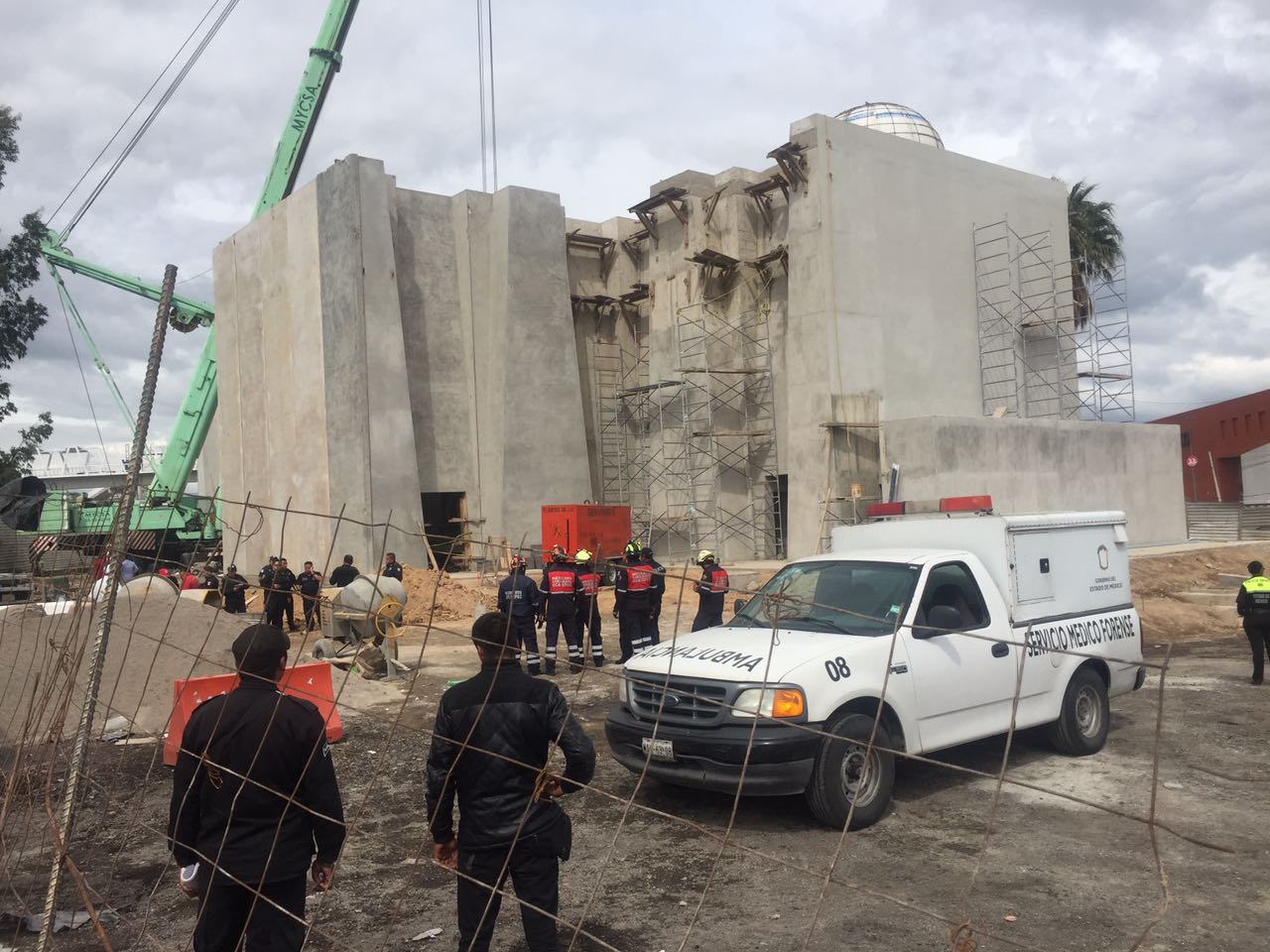 Derrumbe en iglesia de Ecatepec deja un muerto- Grupo Milenio