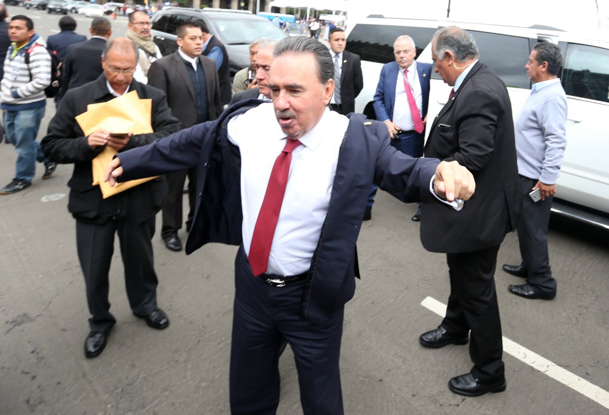 Emilio Gamboa, coordinador del PRI en el Senado.