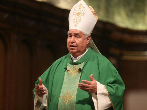 El Arzobispo Rogelio Cabrera López. 