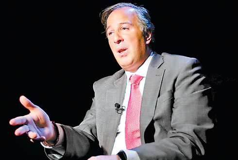 José Antonio Meade, secretario de Hacienda y Crédito Público. 