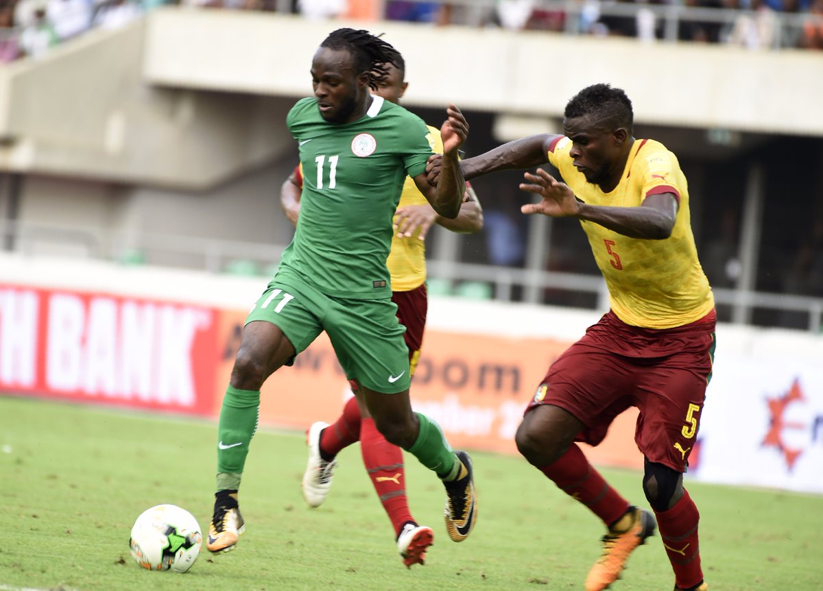 Camerún empata con Nigeria y se despide del Mundial de Rusia 2018