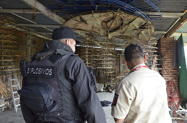 El objetivo es recorrer estos talleres donde se fabrica pirotecnia, para verificar que cuenten con las medidas de seguridad requeridas 