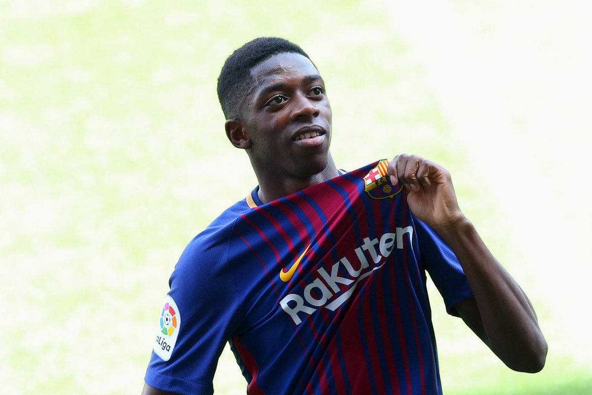 Ousmane Dembélé espera ganar títulos con el Barcelona