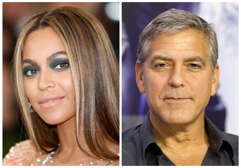 Beyoncé y George Clooney se suman a evento para recaudar recursos para víctimas de 'Harvey'. 