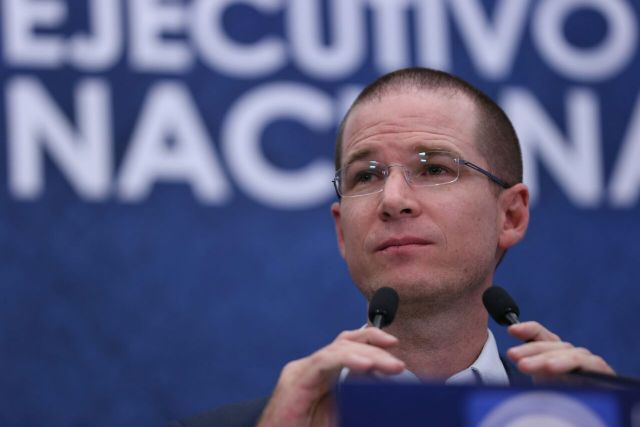 El dirigente nacional del PAN, Ricardo Anaya Cortés. 