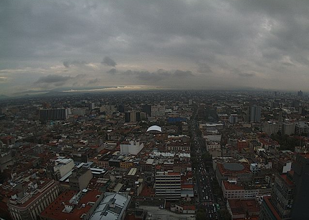 Hay lluvia ligera en las delegaciones Coyoacán, Tlalpan, Xochimilco, Tláhuac, Iztapalapa y Milpa Alta. 
