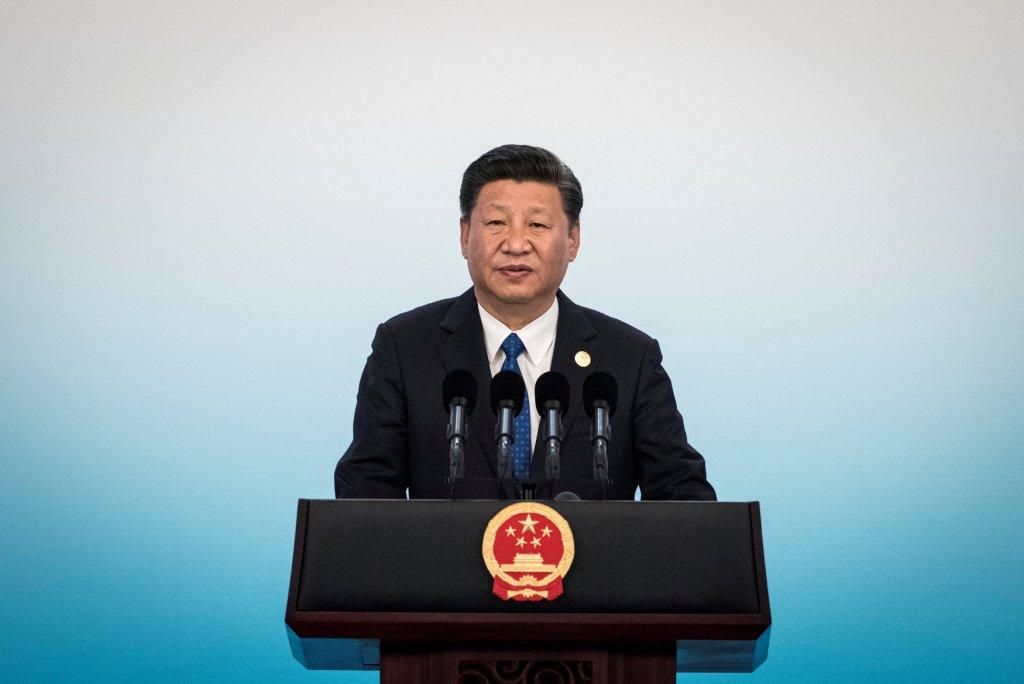 El presidente de China, Xi Jinping, al cierre de la cumbre de los BRICS. 