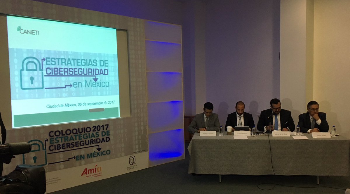 La Canieti presentó los resultados del estudio de la evaluación de la ciberseguridad en México.